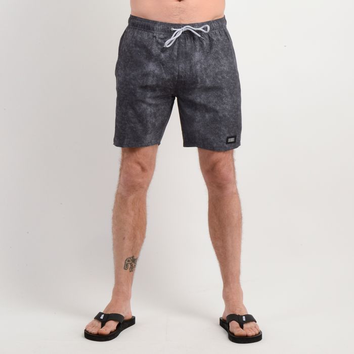 TRAJE DE BAÑO VOLLEY GASKET II 16" NEGRO