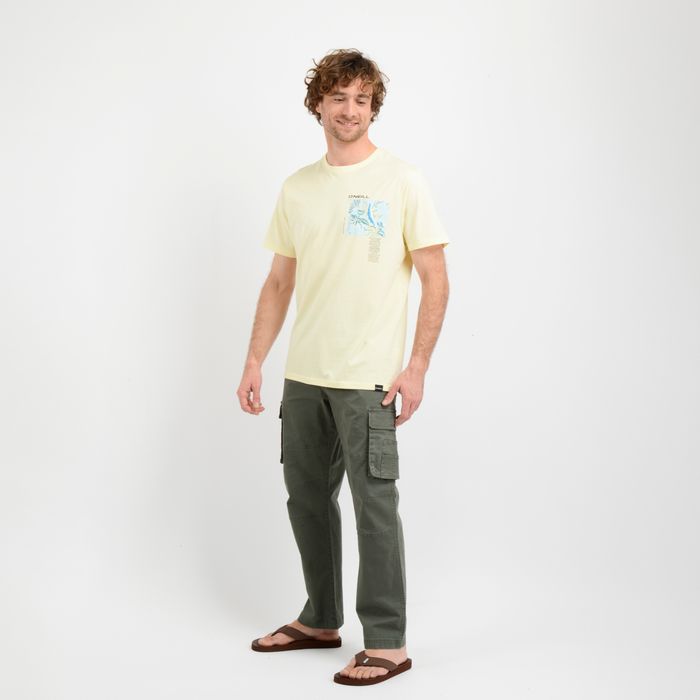 POLERA MANGA CORTA TROPIC  AMARILLO