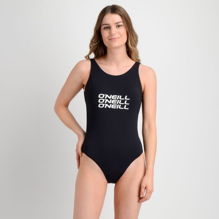 TRAJE DE BAÑO ENTERO SPORTY BEACH NEGRO