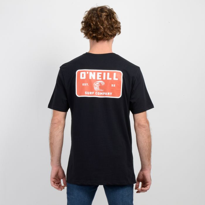 POLERA MANGA CORTA OBLONG NEGRO