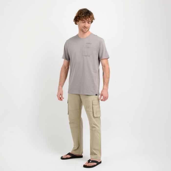 POLERA MANGA CORTA JOURNEY  GRIS