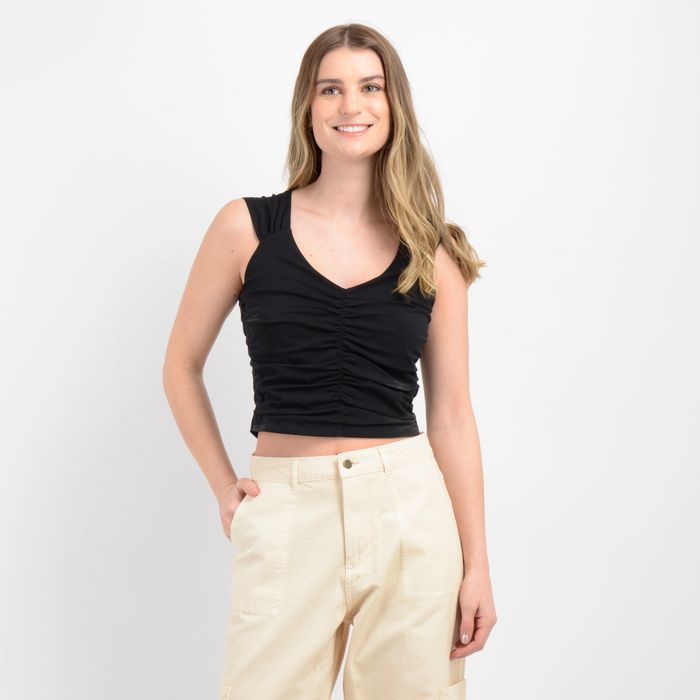 POLERA MANGA CORTA CORRANE II NEGRO