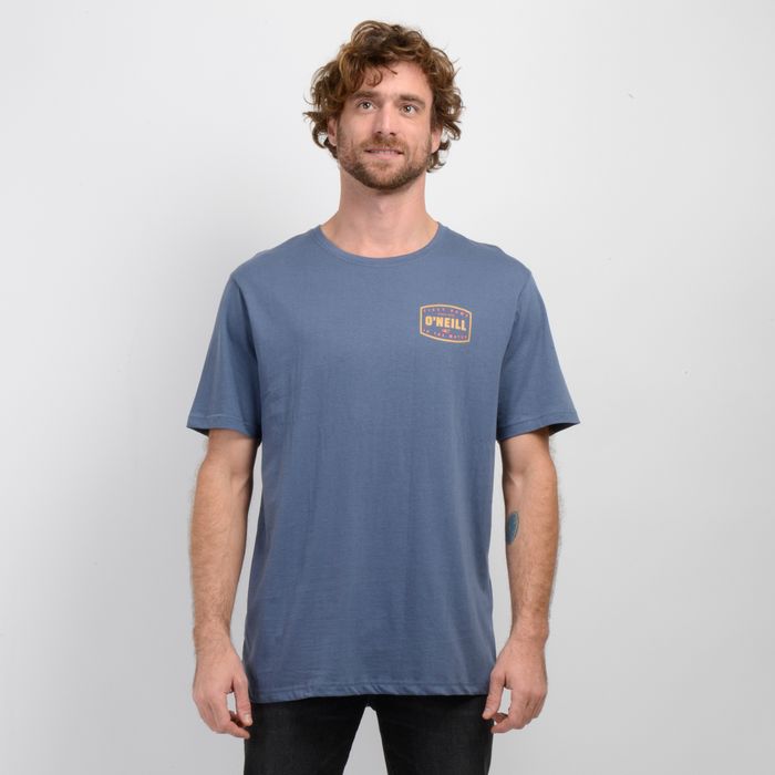 POLERA MANGA CORTA BLUE HORIZON AZUL