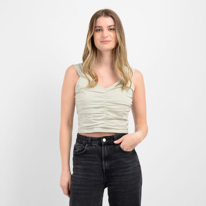 POLERA MANGA CORTA CORRANE II BEIGE