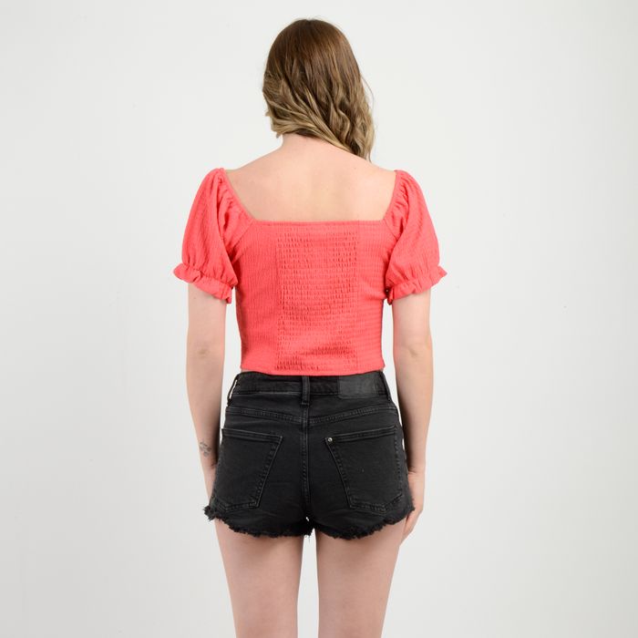 POLERA MANGA CORTA LEANNE II ROJO