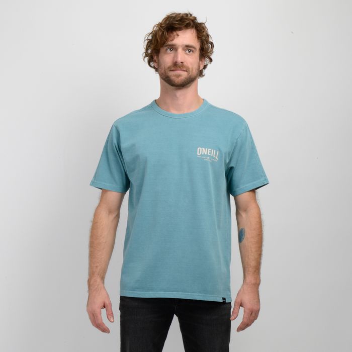 POLERA MANGA CORTA FIELDS VERDE OSCURO