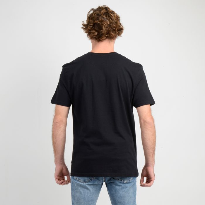 POLERA MANGA CORTA SURF CO NEGRO