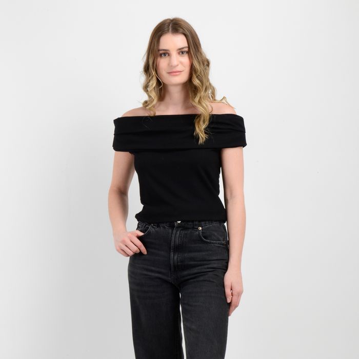 POLERA SIN MANGAS DEVY NEGRO