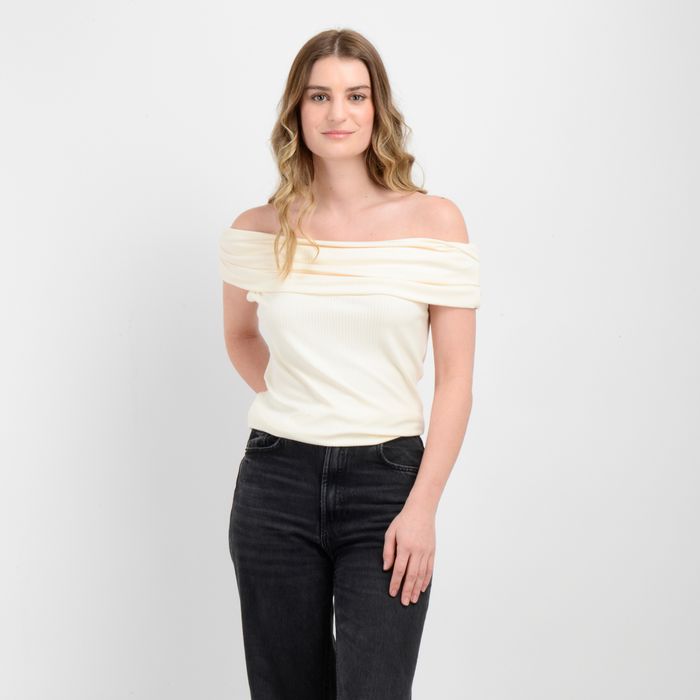 POLERA SIN MANGAS DEVY BEIGE CLARO