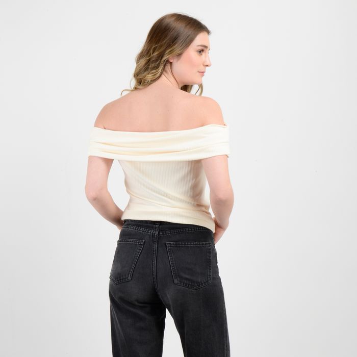 POLERA SIN MANGAS DEVY BEIGE CLARO