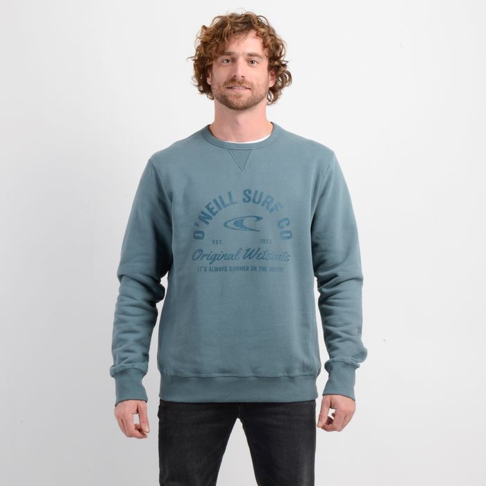 POLERON SURF CO CREW VERDE OSCURO