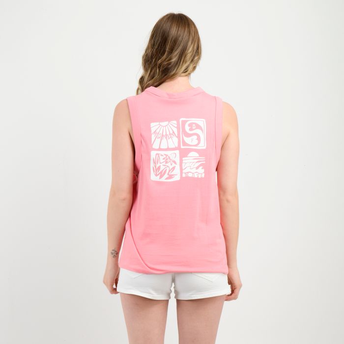 POLERA SIN MANGAS WOTW TANK ROSADO