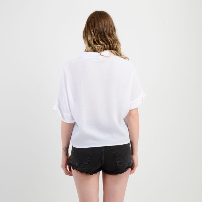 BLUSA MANGA CORTA BRINLEY BLANCO