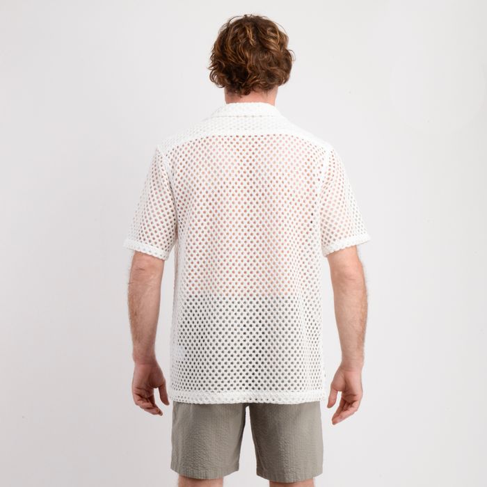 CAMISA MANGA CORTA SUMMERTIME BEIGE CLARO