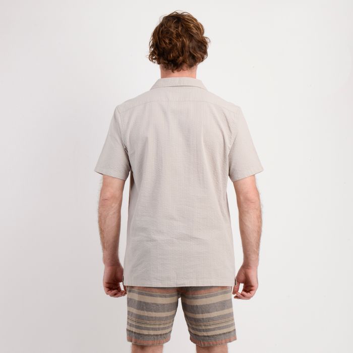 CAMISA MANGA CORTA HORIZON BEIGE