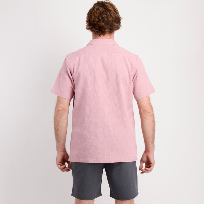 CAMISA MANGA CORTA POLLY ROSADO