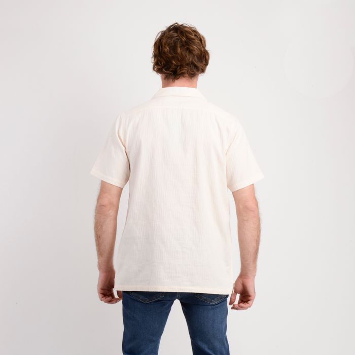 CAMISA MANGA CORTA POLLY BEIGE CLARO