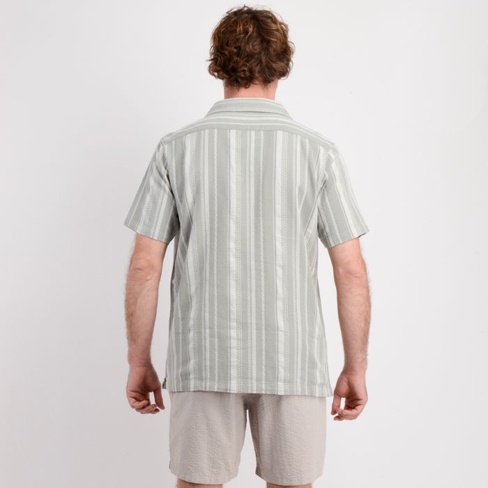 CAMISA MANGA CORTA REED VERDE CLARO