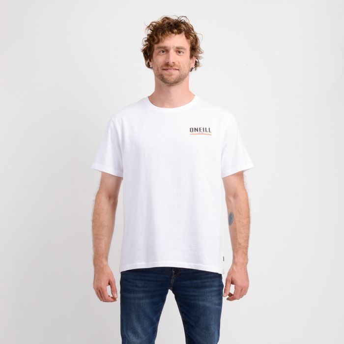 POLERA MANGA CORTA SUN SUPLY BLANCO