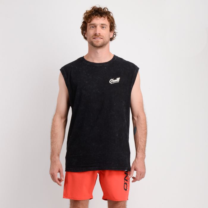 POLERA SIN MANGAS ENDLESS NEGRO