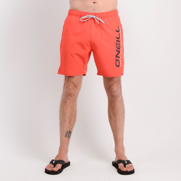 TRAJE DE BAÑO VOLLEY STAPLE 16" ROJO