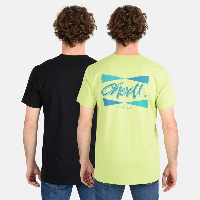 PACK 2 POLERAS NAZARE BEACH NEGRO - VERDE CLARO