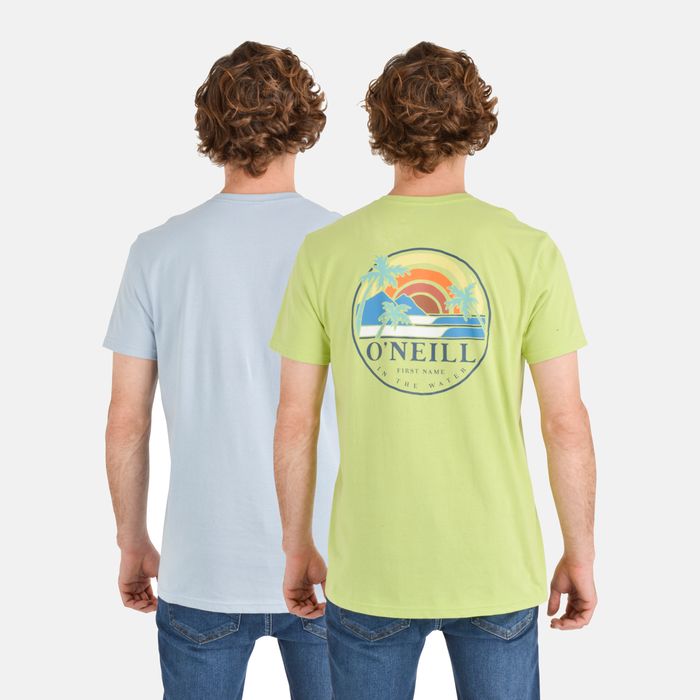 PACK 2 POLERAS JALAMA BEACH AZUL - VERDE