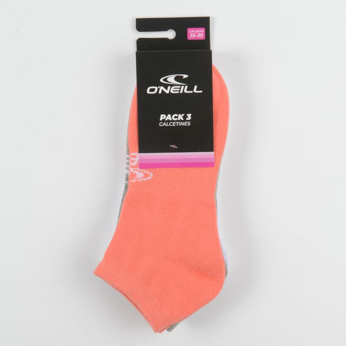 TRIPACK CALCETINES SNEAKER CAL TRICOLOR 35-39