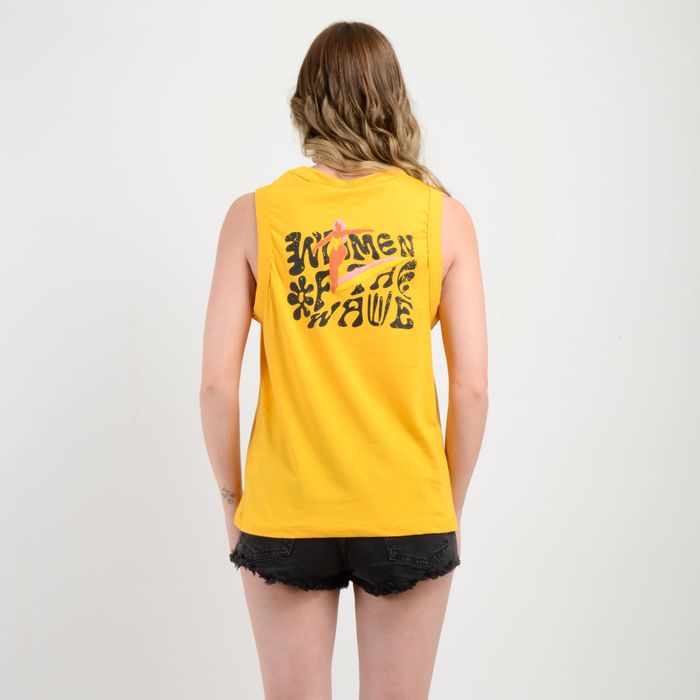 POLERA SIN MANGAS WOTW AMARILLO