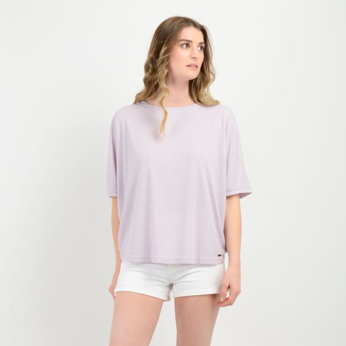 POLERA MANGA CORTA LINDY LILA