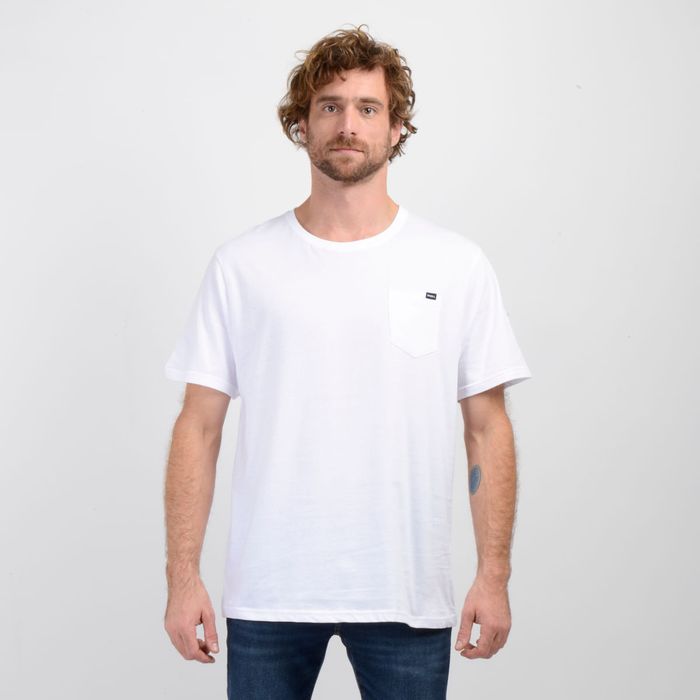 POLERA MANGA CORTA EAST CLIFF BLANCO
