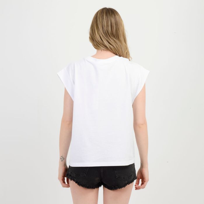 POLERA MANGA CORTA BOTANIC  BLANCO