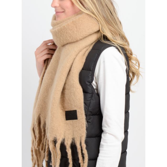 BUFANDA CINDI CAFÉ CLARO