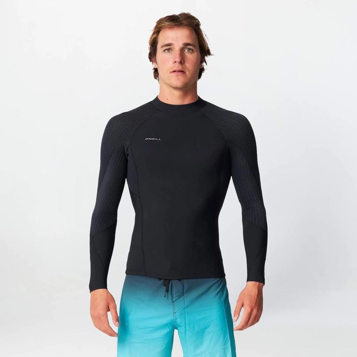 CHAQUETA DE NEOPRENO HYPERFREAK LS CREW GBS 2MM - 5288A/A00 NEGRO