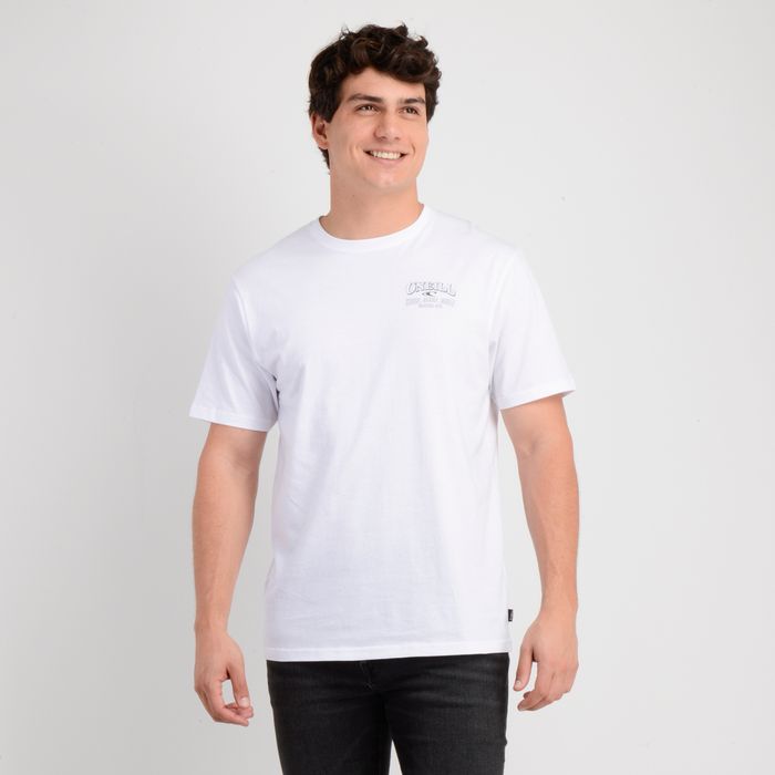 POLERA MANGA CORTA DAILY DRIVER BLANCO