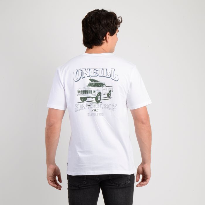 POLERA MANGA CORTA DAILY DRIVER BLANCO