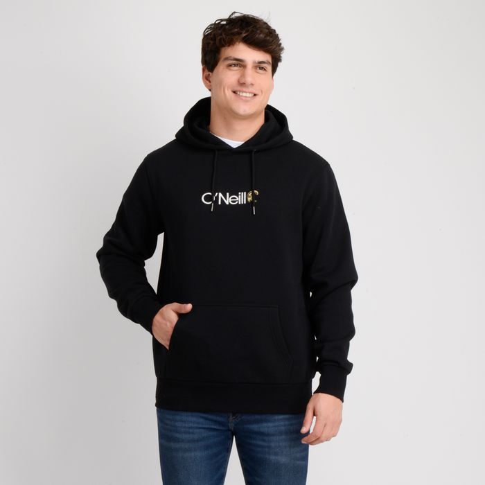 POLERON HOODIE OG  VERBAGE  NEGRO