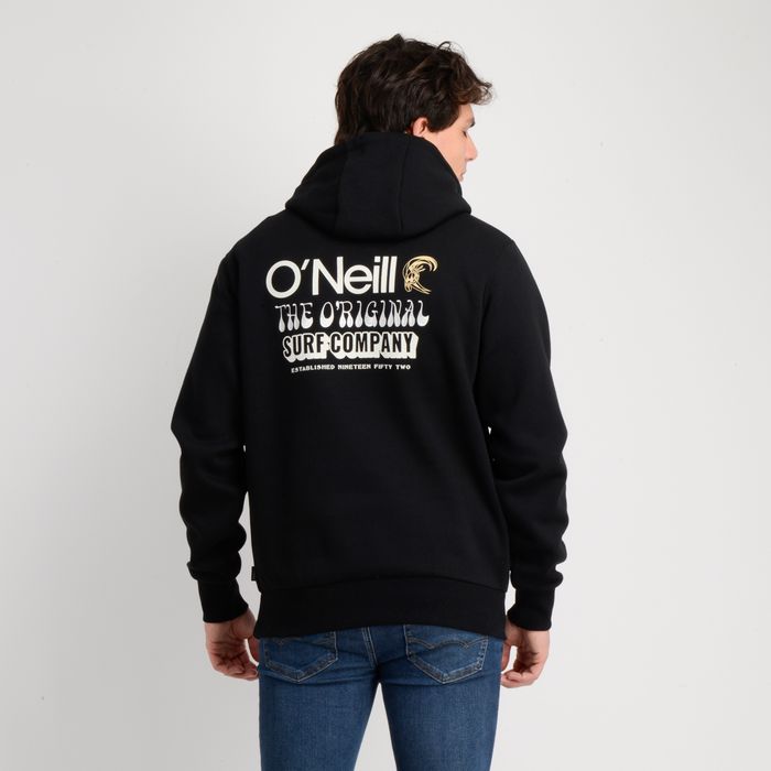 POLERON HOODIE OG  VERBAGE  NEGRO