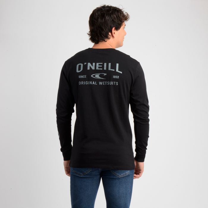 POLERA MANGA LARGA FIFTY TWO CLIFF  NEGRO