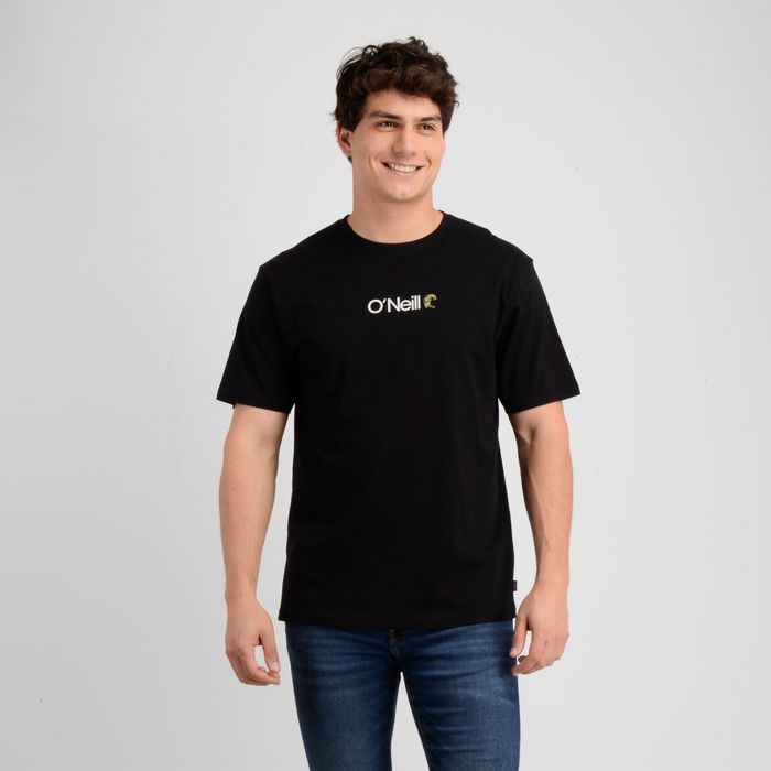 POLERA MANGA CORTA OG VERBAGE NEGRO