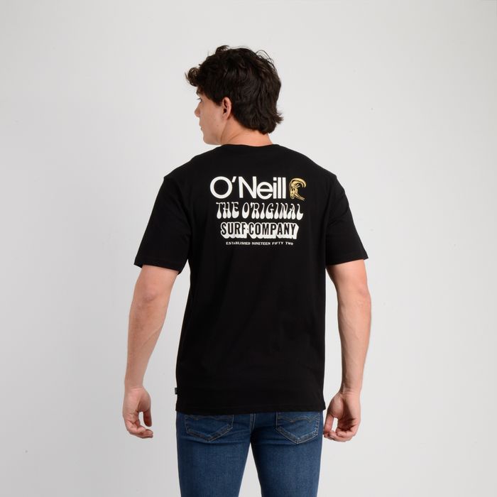 POLERA MANGA CORTA OG VERBAGE NEGRO