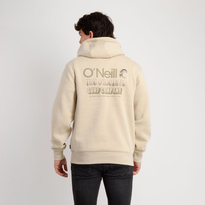 POLERON HOODIE OG VERBAGE CAFÉ CLARO