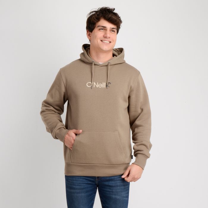 POLERON HOODIE OG  VERBAGE  BEIGE
