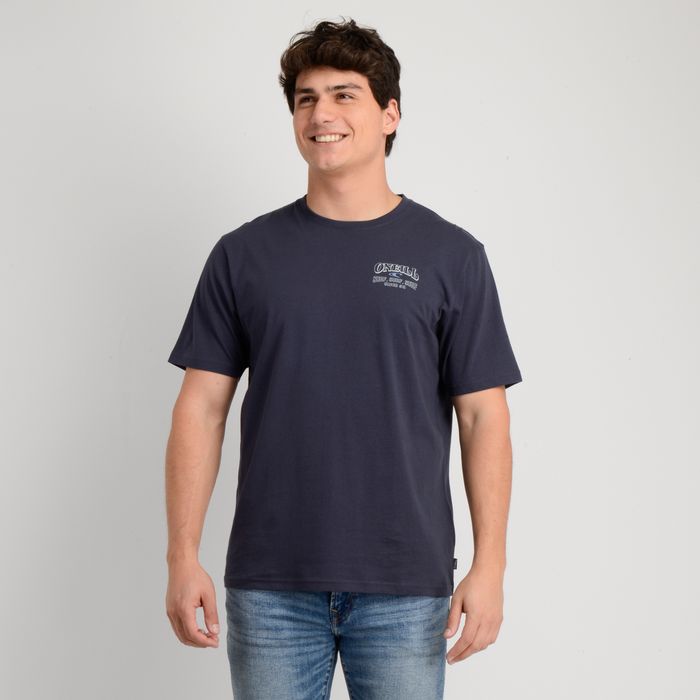 POLERA MANGA CORTA DAILY DRIVER AZUL OSCURO