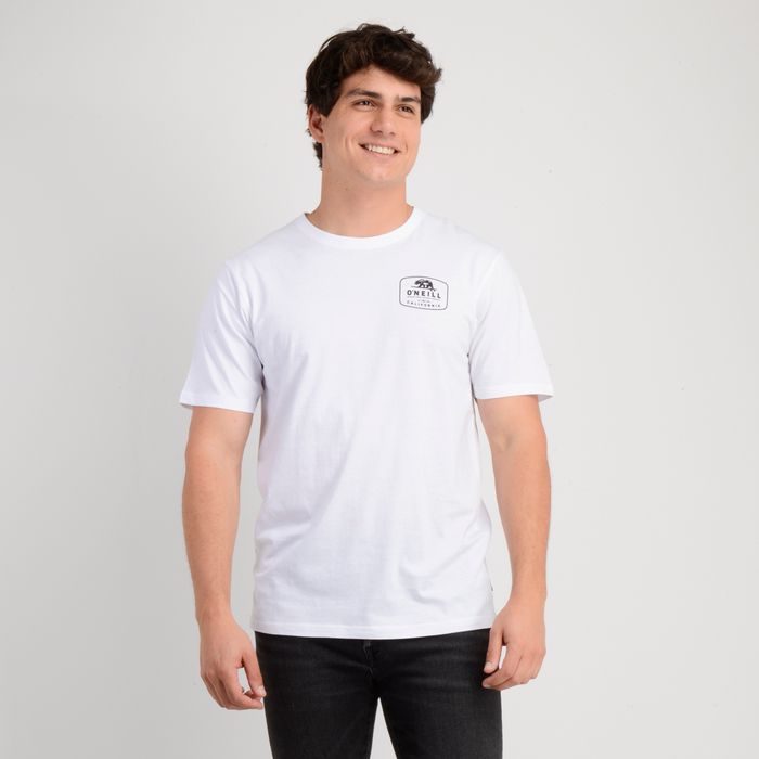 POLERA MANGA CORTA CALI NATIVE  BLANCO