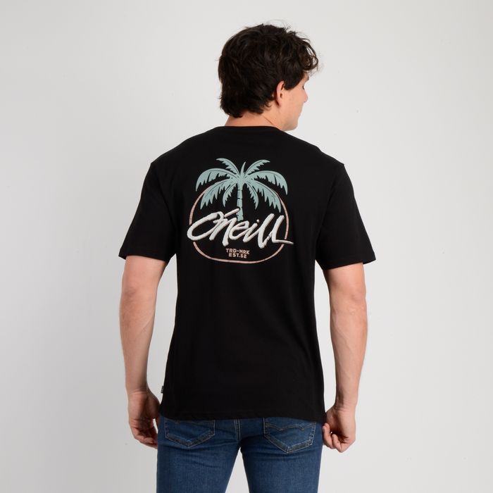 POLERA MANGA CORTA HOME GROWN NEGRO