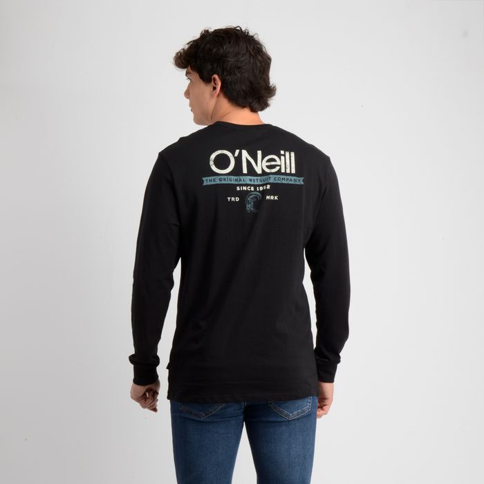 POLERA MANGA LARGA OG WORDMARK NEGRO