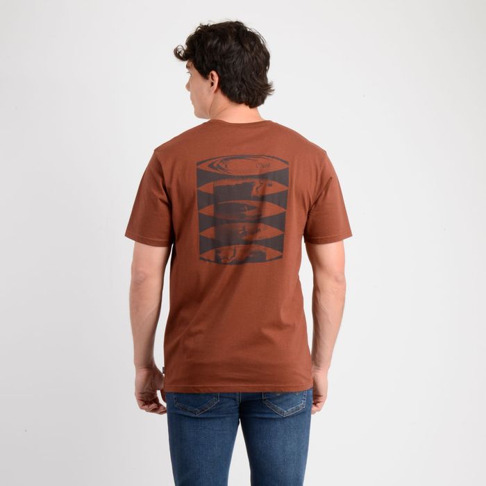 POLERA MANGA CORTA OG GOS AD ROJO OSCURO