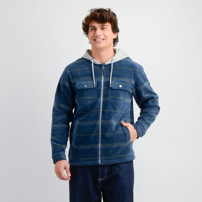 CAMISA MANGA LARGA ARCHER AZUL