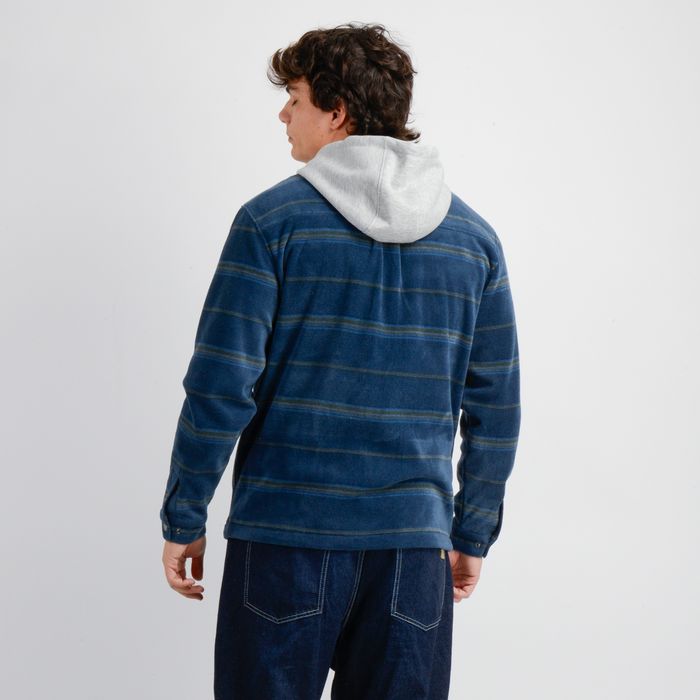 CAMISA MANGA LARGA ARCHER AZUL